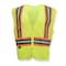 Radians Hi-Vis Econ TpR/Cl2 Glow Vest /2Tn Trm-Grn-M SV22GL-2ZGM-M - alternate 6